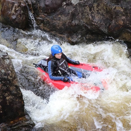 River Bugging Experience Having Fun